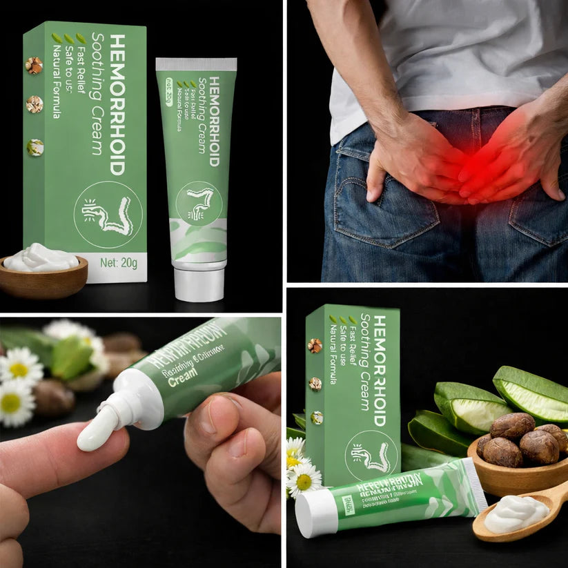 Herbal cream for hemorrhoids