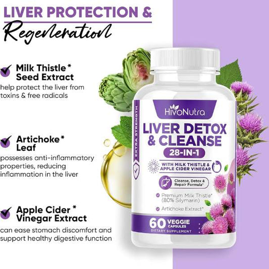 28-in-1 for liver cleansing and detoxification
