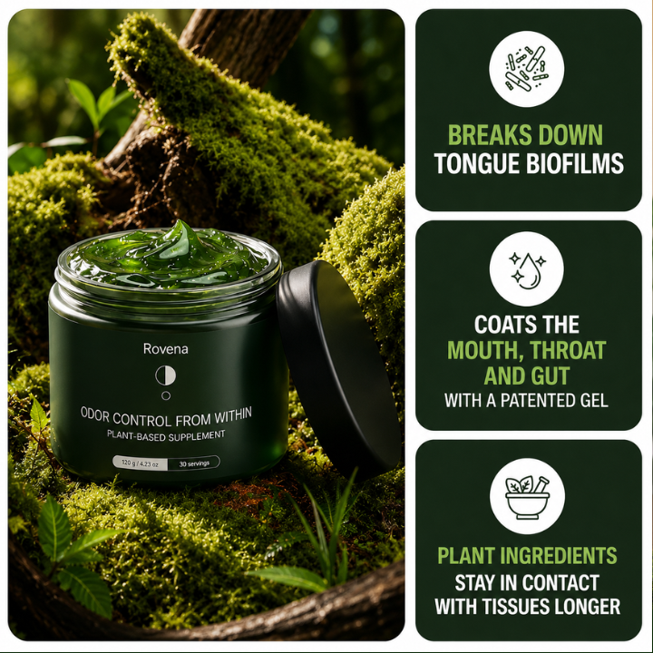ROVENA - Neutralize bad breath at the source